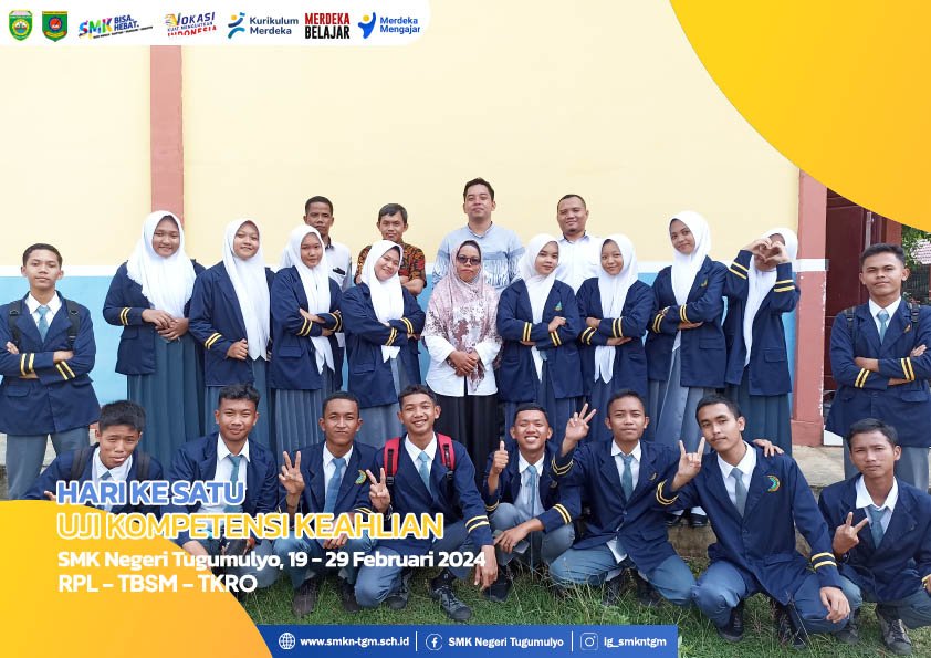 Uji Kompetensi Keahlian (UKK) Tahun 2024 SMK Negeri Tugumulyo